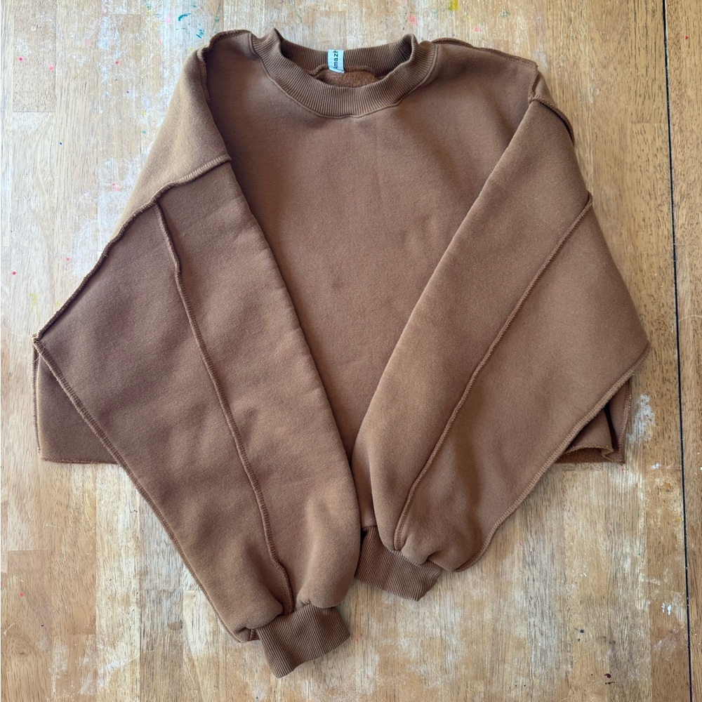 Amazhiyu Cropped Sweatshirt